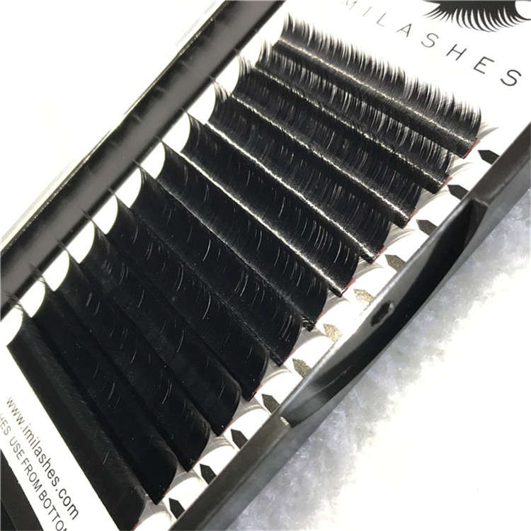 Wholesale 0.07 J  curl  volume eyelash extensions 